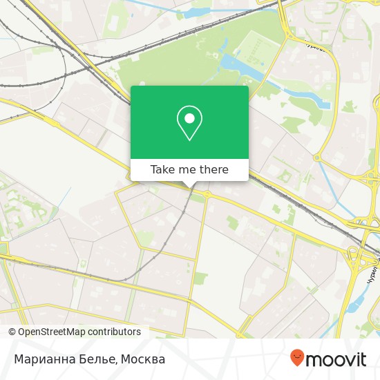 Карта Марианна Белье, Рязанский проспект Москва 109377