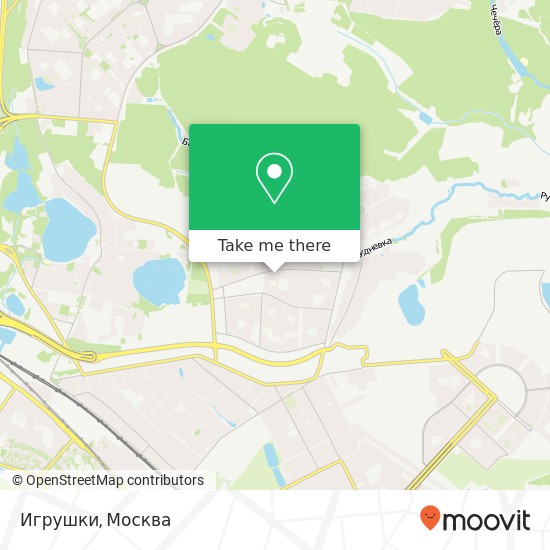 Карта Игрушки, Москва 111675