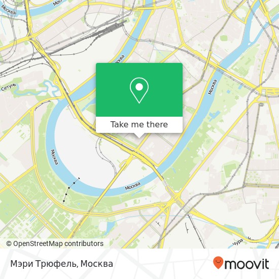 Карта Мэри Трюфель, Москва 119048