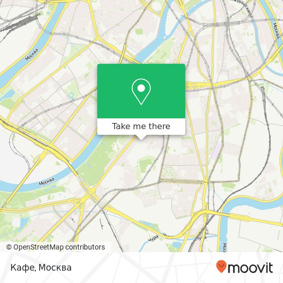 Карта Кафе, Малый Калужский переулок Москва 119071