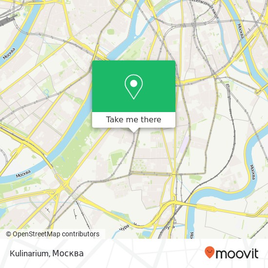 Карта Kulinarium, Москва 115419