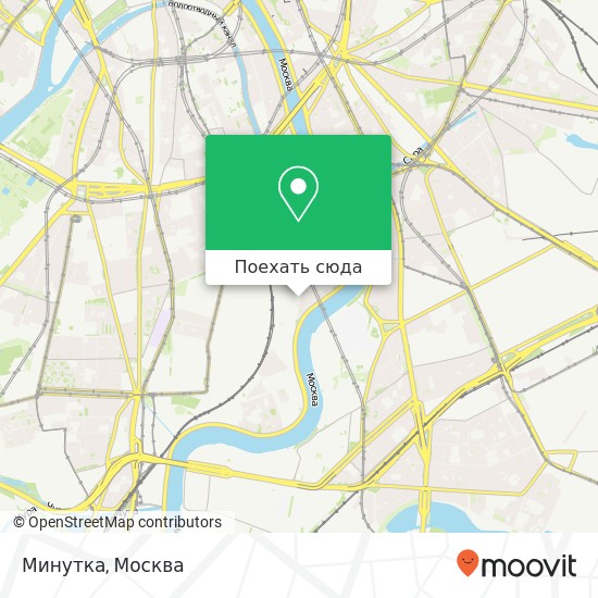 Карта Минутка, Дербеневская улица, 17 Москва 115114