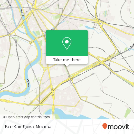 Карта Всё Как Дома, Москва 115088