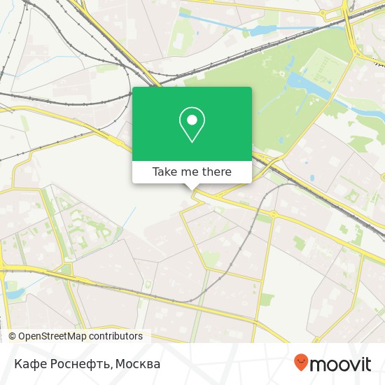 Карта Кафе Роснефть, Рязанский проспект, 26 korp 2 Москва 109428