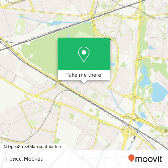 Карта Грисс, Москва 111395