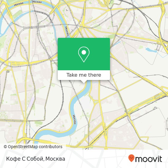 Карта Кофе С Собой, Москва 115114
