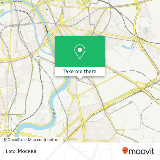 Карта Leto, Москва 115088
