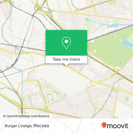 Карта Burger Lounge, Рязанский проспект Москва 109428