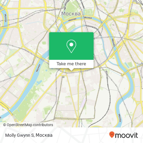 Карта Molly Gwynn S, улица Коровий вал Москва 119049