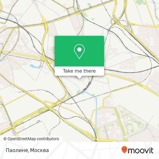 Карта Паолине, Москва 109052