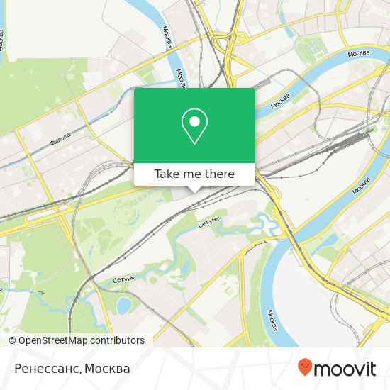Карта Ренессанс, Москва 121170