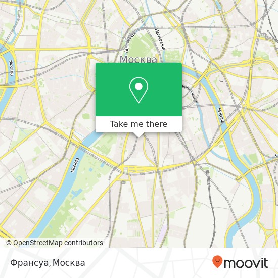 Карта Франсуа, Москва 119180