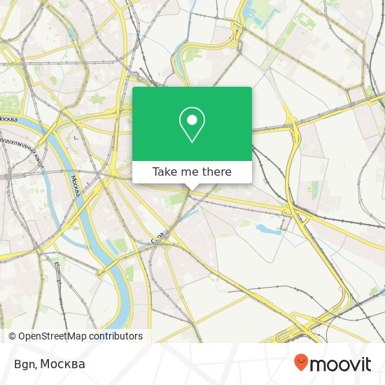 Карта Bgn, Нижегородская улица, 2 Москва 109147
