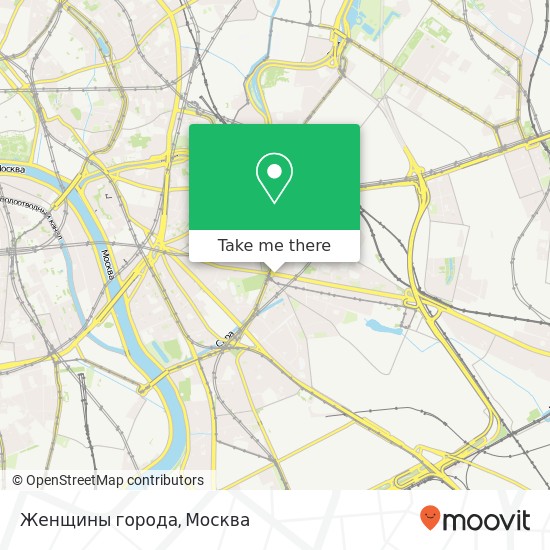 Карта Женщины города, Нижегородская улица, 2 Москва 109147
