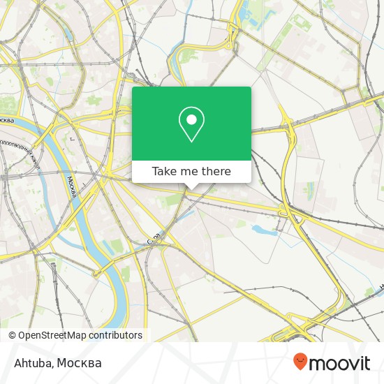 Карта Ahtuba, Нижегородская улица Москва 109147