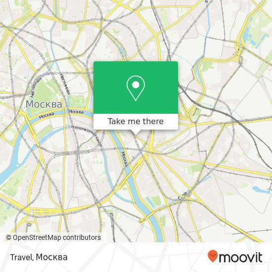 Карта Travel, Верхняя Радищевская улица, 7 Korp 1 Москва 109240