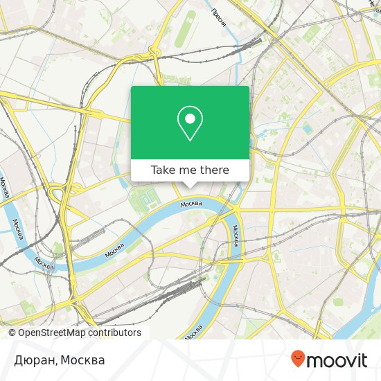 Карта Дюран, Москва 123022