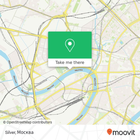 Карта Silver, Краснопресненская набережная Москва 123100
