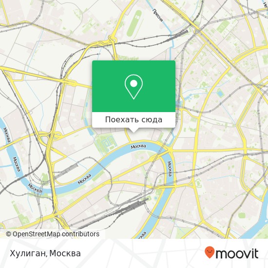 Карта Хулиган, Москва 123022
