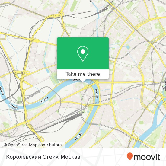 Карта Королевский Стейк, Москва 121248