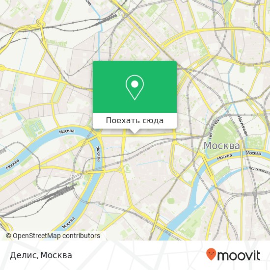 Карта Делис, улица Новый Арбат, 24 Москва 119019