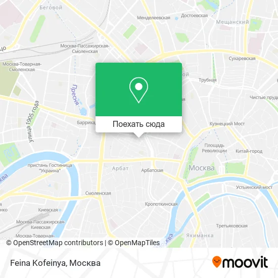 Карта Feina Kofeinya