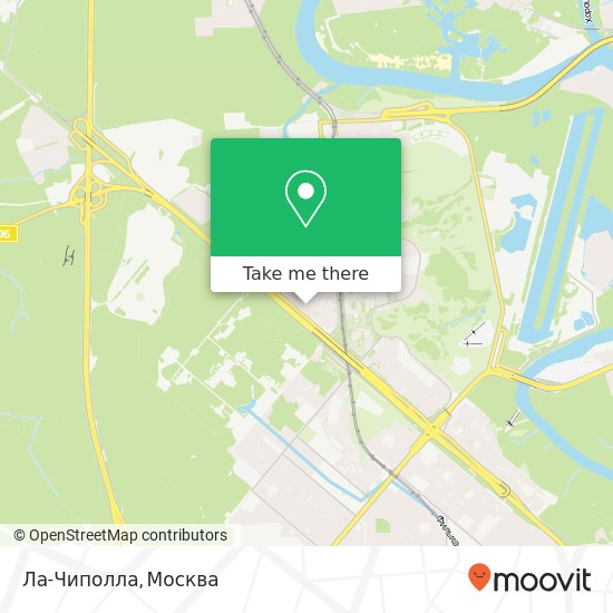 Карта Ла-Чиполла, Москва 121609