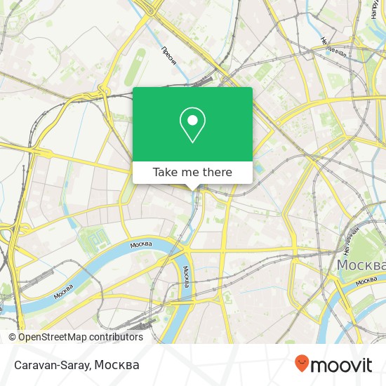 Карта Caravan-Saray, Дружинниковская улица Москва 123242