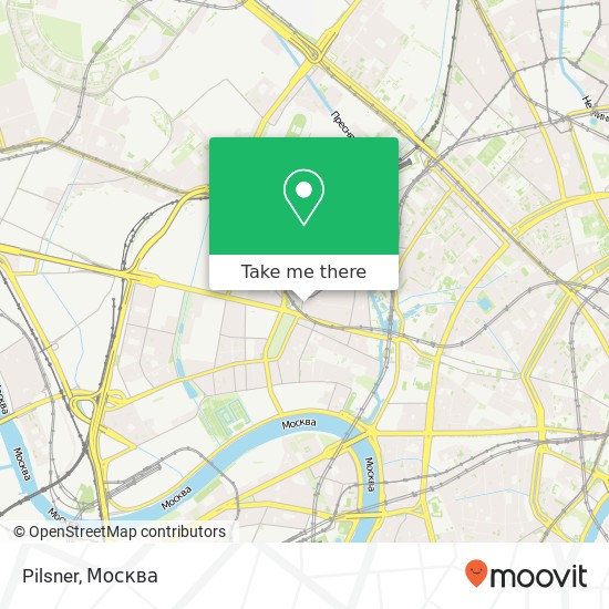 Карта Pilsner, Москва 123022