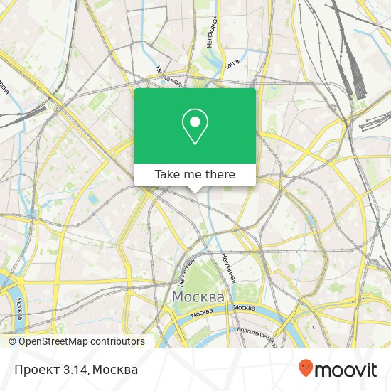 Карта Проект 3.14, Москва 107031