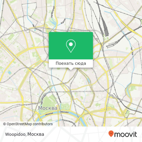 Карта Woopidoo, Москва 101000