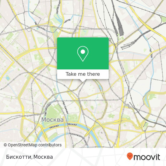 Карта Бискотти, Банковский переулок Москва 101000