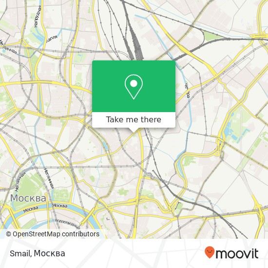 Карта Smail, улица Покровка Москва 105062