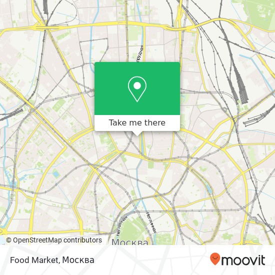 Карта Food Market, Москва 127051