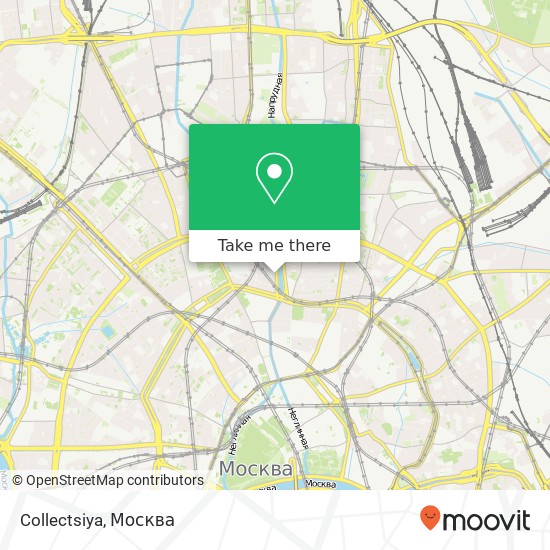 Карта Collectsiya, Цветной бульвар Москва 127051