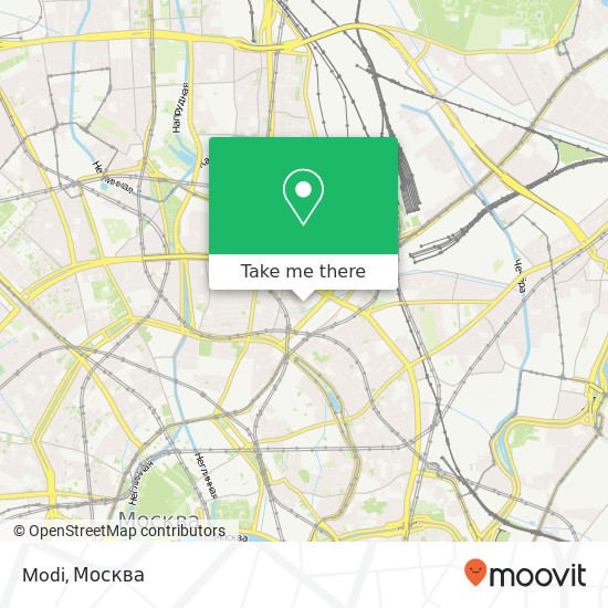 Карта Modi, Даев переулок Москва 107045