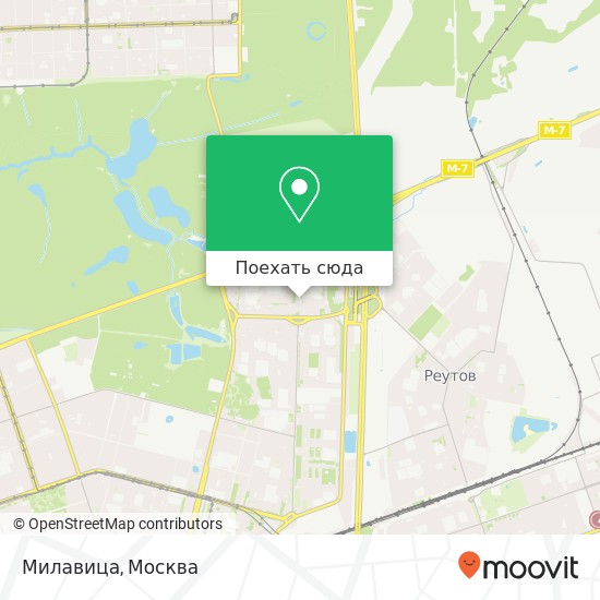 Карта Милавица, Саянская улица, 9A Москва 111531