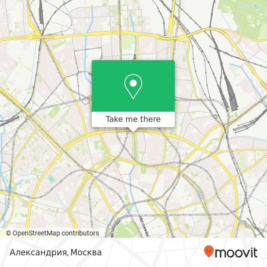 Карта Александрия, Цветной бульвар Москва 127051