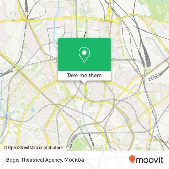 Карта Bogis Theatrical Agency