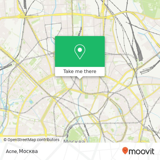 Карта Acne, Цветной бульвар, 15 Москва 127051