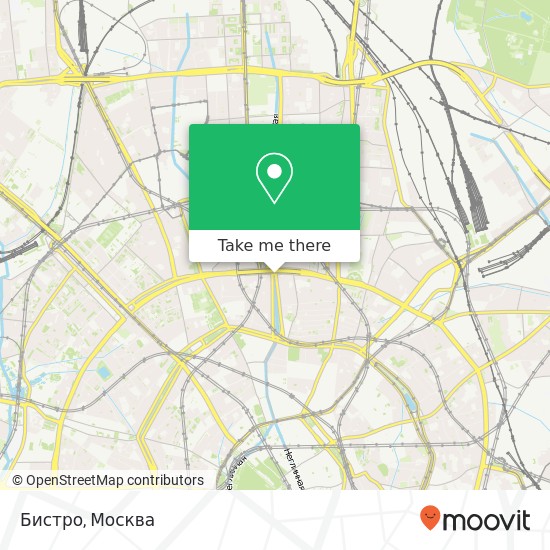 Карта Бистро, Цветной бульвар, 34 Москва 127051
