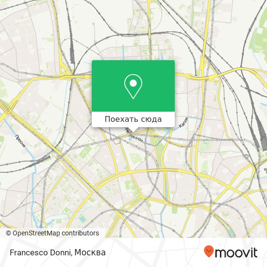 Карта Francesco Donni, Селезнёвская улица, 30 Москва 127473