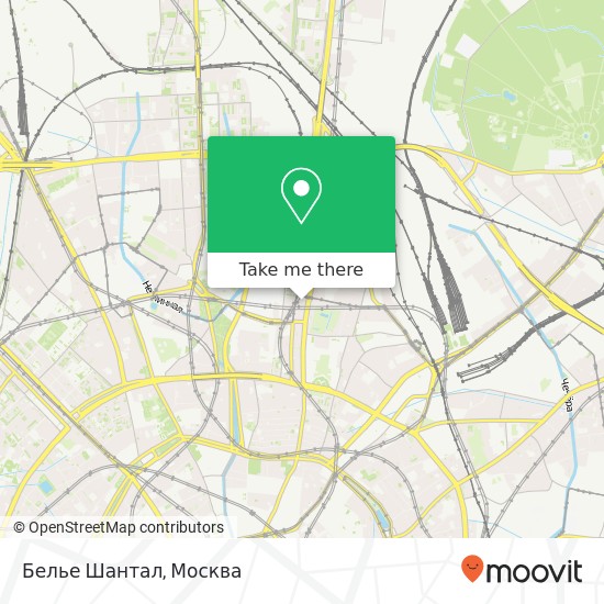 Карта Белье Шантал, Москва 129110