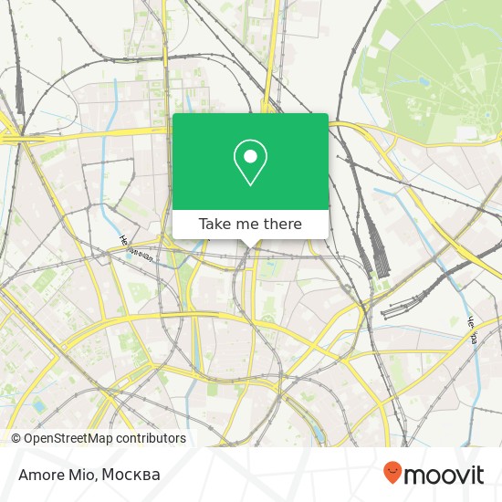 Карта Amore Mio, проспект Мира, 33 korp 1 Москва 129110