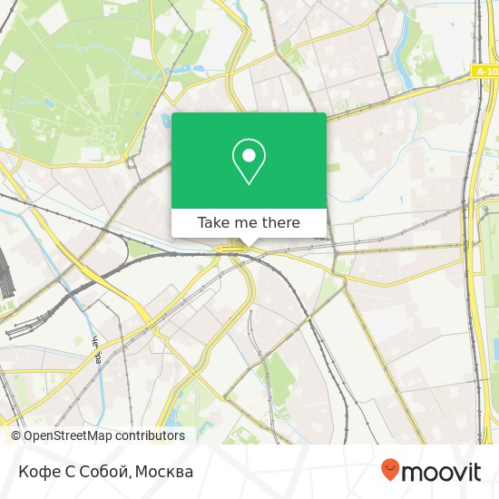 Карта Кофе С Собой, Большая Семёновская улица Москва 107023