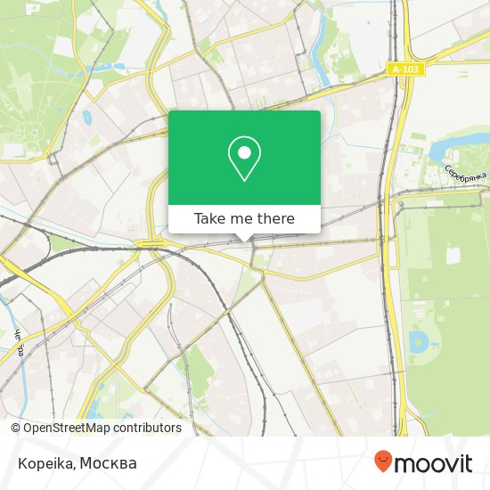Карта Kopeika, Семёновский переулок Москва 107023
