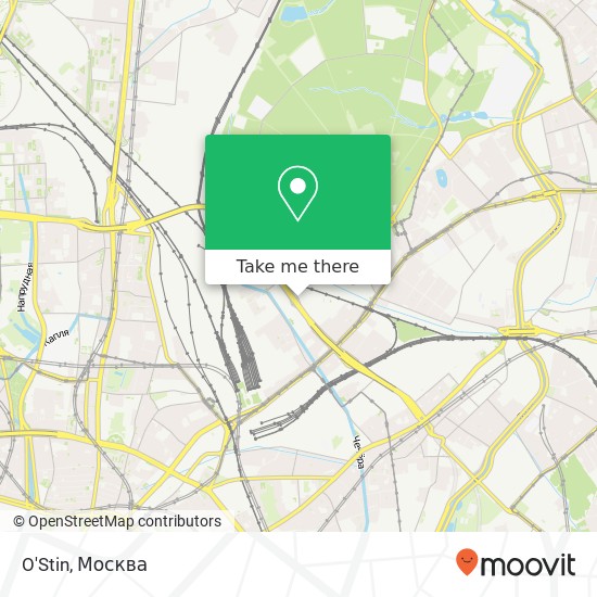 Карта O'Stin, Верхняя Красносельская улица, 3 Москва 107140