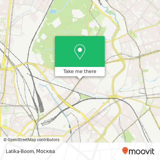 Карта Latika-Boom, Русаковская улица Москва 107113
