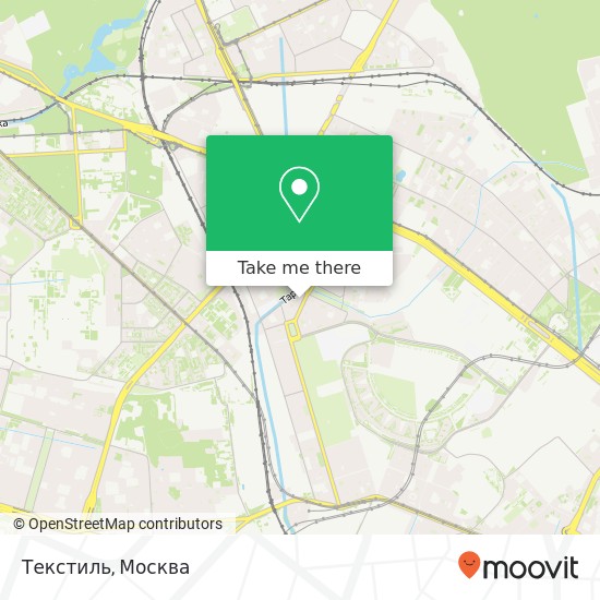 Карта Текстиль, Москва 125252