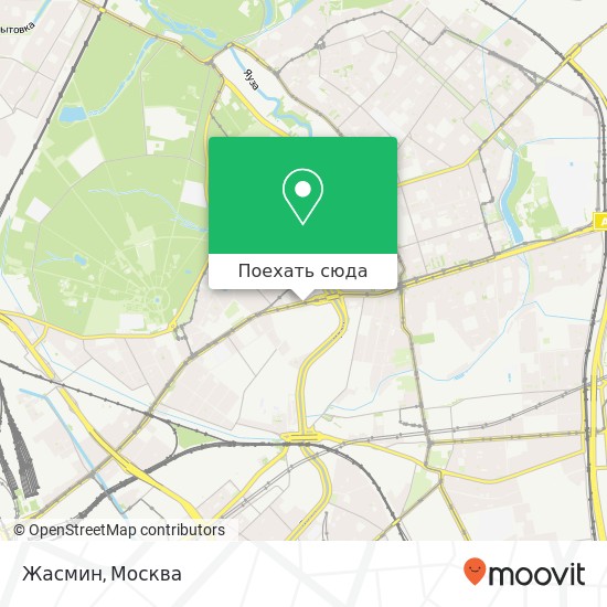 Карта Жасмин, улица Стромынка, 20 Москва 107076
